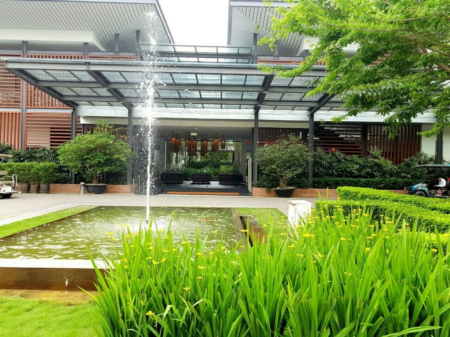 thiết kế sân vườn biệt thự Gamuda City